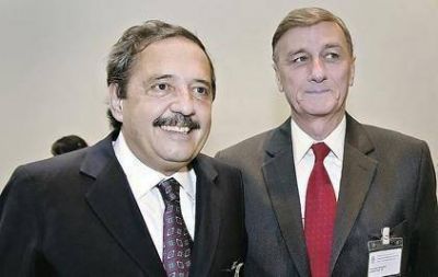 Alfons�n y Binner se mostraron juntos en la Internacional Socialista