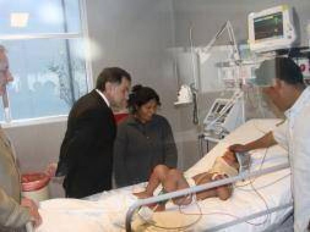 Florencio Varela: Intendente Pereyra visit� a Vanesa
