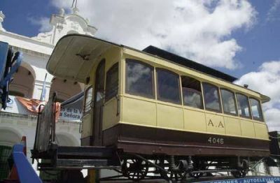 SE�ALIZACI�N HIST�RICA El recorrido del viejo tranv�a