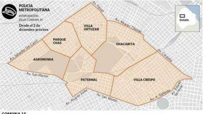 La Polic�a Metropolitana llega a otros seis barrios