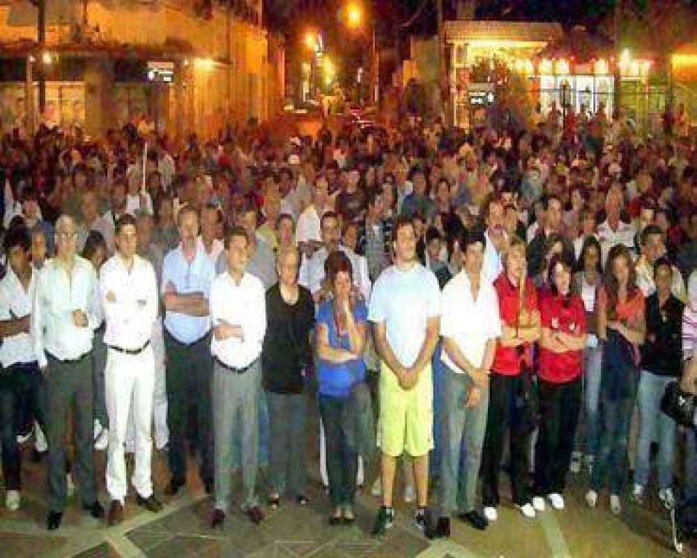 El PJ local tuvo su propio acto