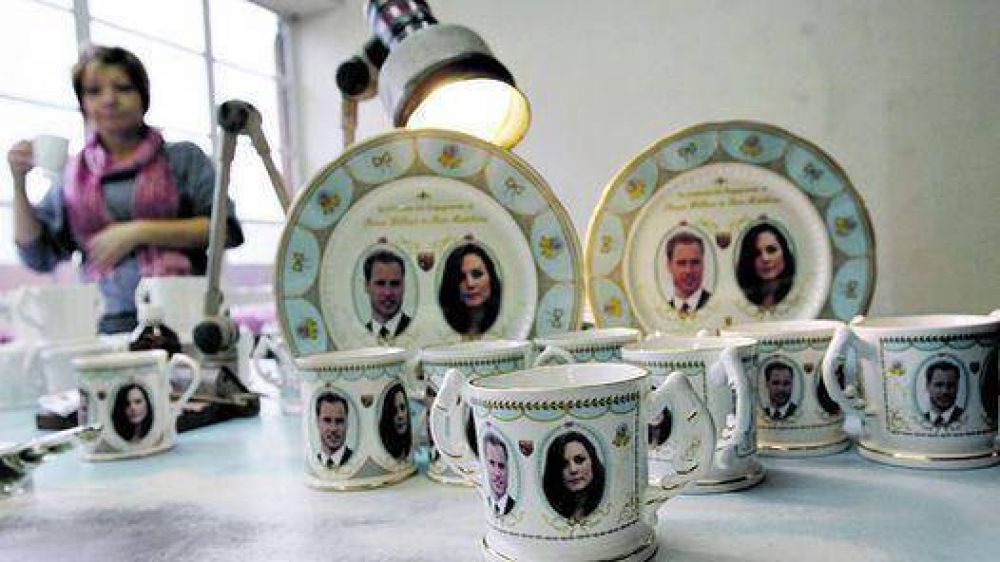 La boda real ya es un buen negocio en Gran Breta�a