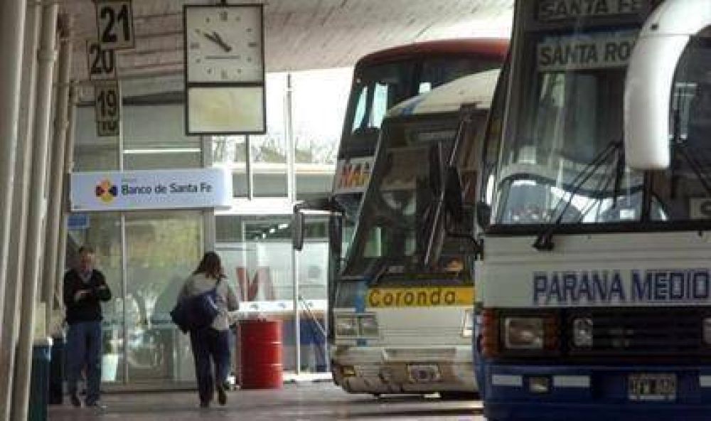 Implementan plan para prevenir delitos en terminales de Santa Fe y Rosario