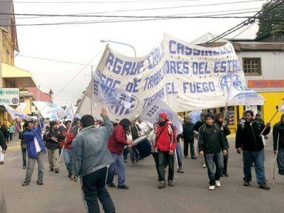ATE se moviliz� por las calles de la ciudad