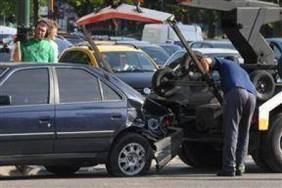 Choque m�ltiple en el microcentro porte�o: hay heridos