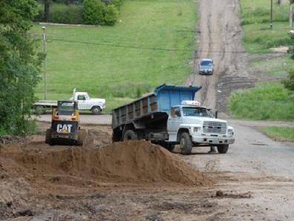Avanzan los trabajos en el nuevo circuito aer�bico del Parque Independencia