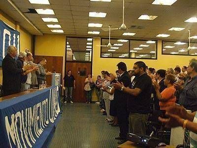 LOMAS: El movimiento UNO record� a Kirchner y analiz� el futuro