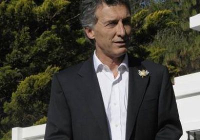 Macri: 'Hay personas que querr�amos que no est�n y vinieron'