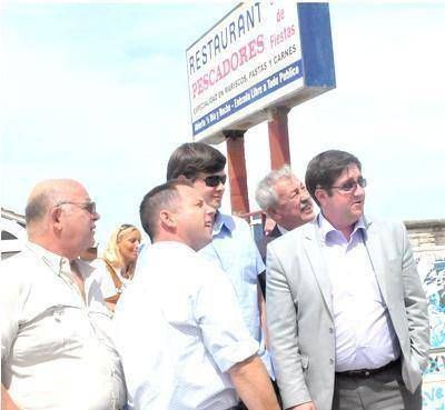 Funcionarios rusos visitaron el puerto