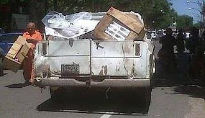 Reclamo por las condiciones de un veh�culo municipal