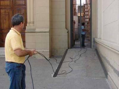 Cablean la zona c�ntrica para la instalaci�n de las c�maras de seguridad