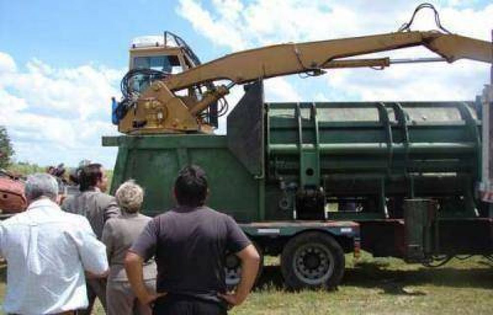 Funcionar� una compactadora de chatarra para veh�culos dados de baja