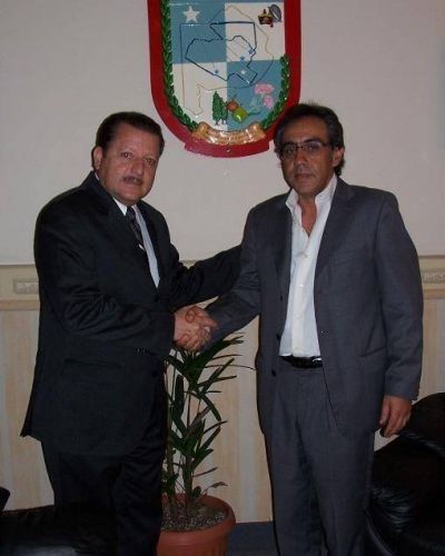 Escobar - SANDRO GUZMAN RECIBIO AL EMBAJADOR DE COSTA RICA