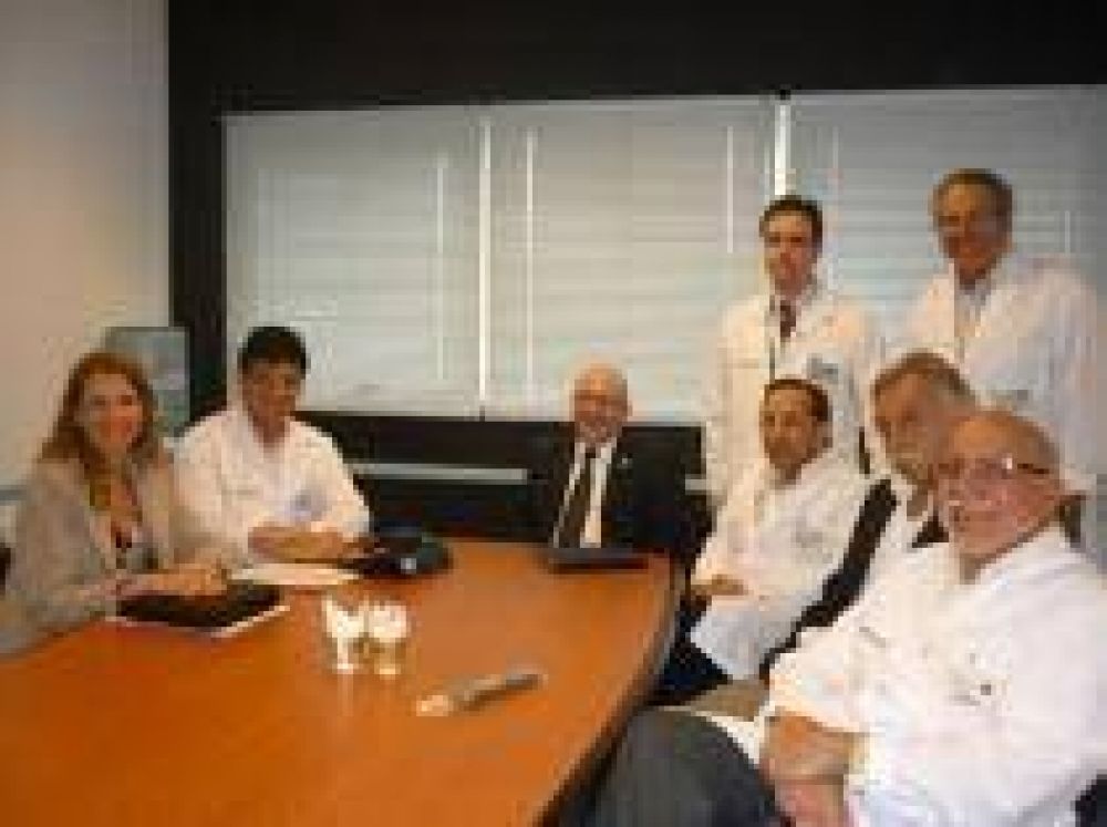 Particip� el presidente del Cucaiba Lanzaron el programa de trasplantes en El Cruce