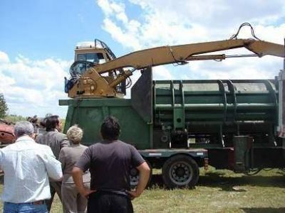 Se comenz� a compactar la chatarra 