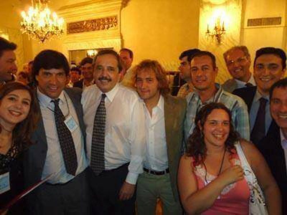Marplatenses junto a Alfons�n
