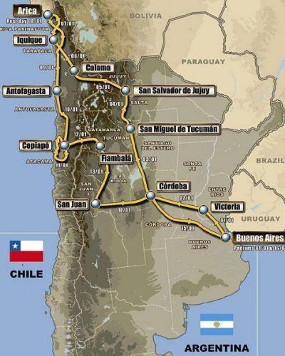 C�rdoba recibe al Rally Dakar por tercera vez. 