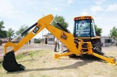 Corral�n municipal C�ffaro present� nuevas m�quinas para Z�rate y Lima