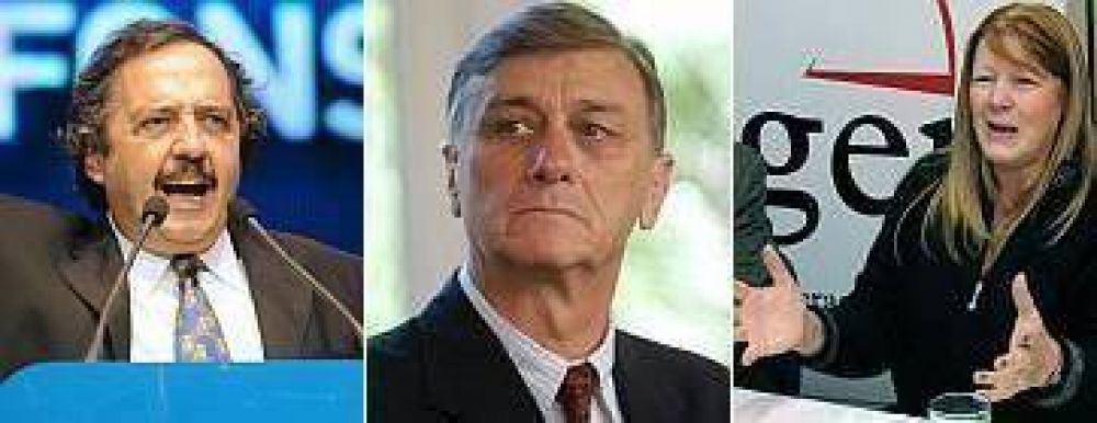 Alfons�n, Binner y Stolbizer afianzan acuerdo con acto en conjunto