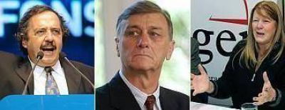 Alfons�n, Binner y Stolbizer afianzan acuerdo con acto en conjunto
