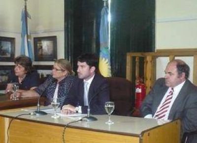 Reuni�n de t�cnicos acerca del R�o Areco. 