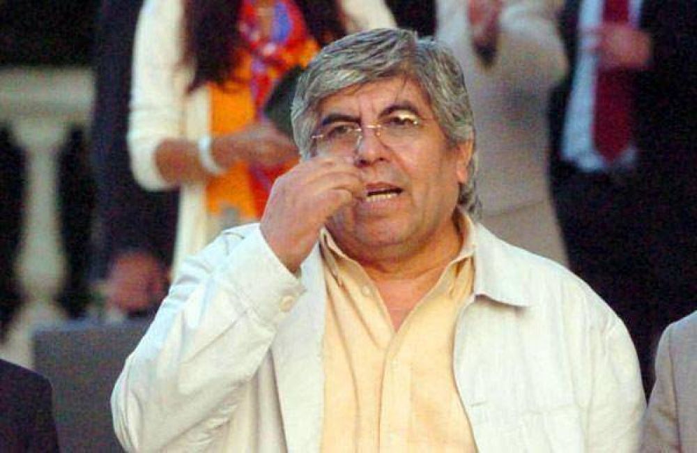 Todo listo para el acto de Hugo Moyano