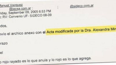 La esposa de De Vido asesor� a V�zquez por el Belgrano Cargas