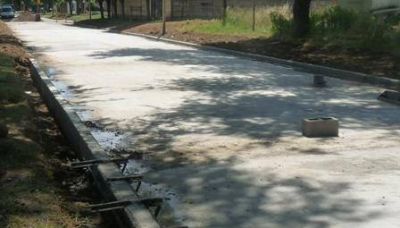 Contin�an las obras de pavimento en nuestra ciudad 