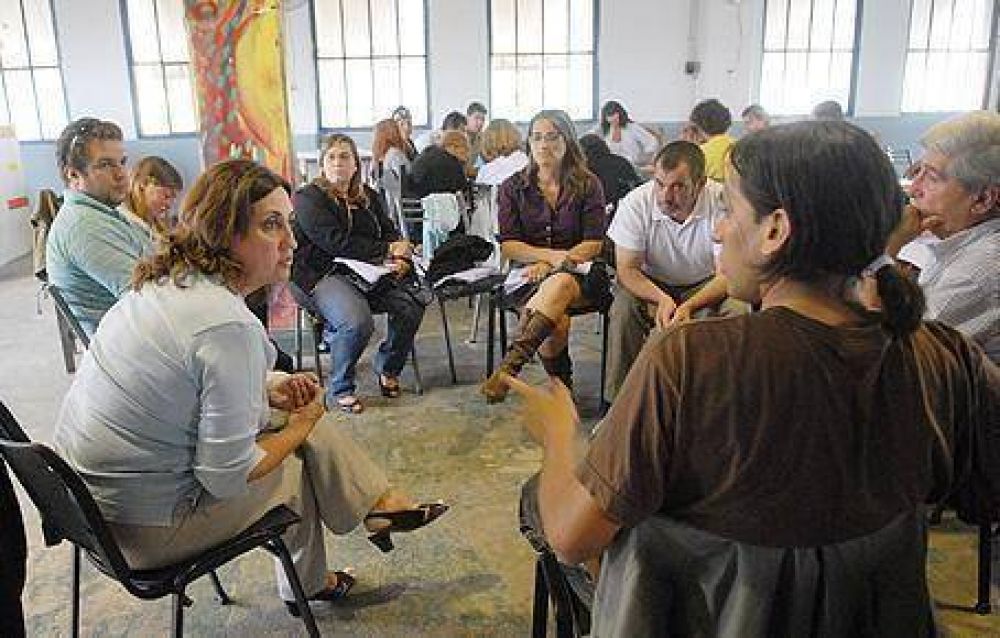 Rosso record� a Kirchner en la apertura de un curso de formaci�n pol�tica