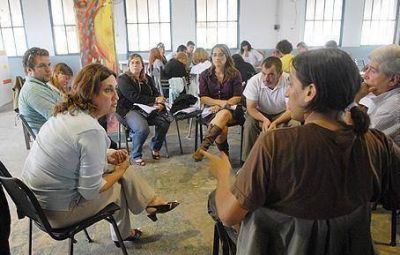 Rosso record� a Kirchner en la apertura de un curso de formaci�n pol�tica