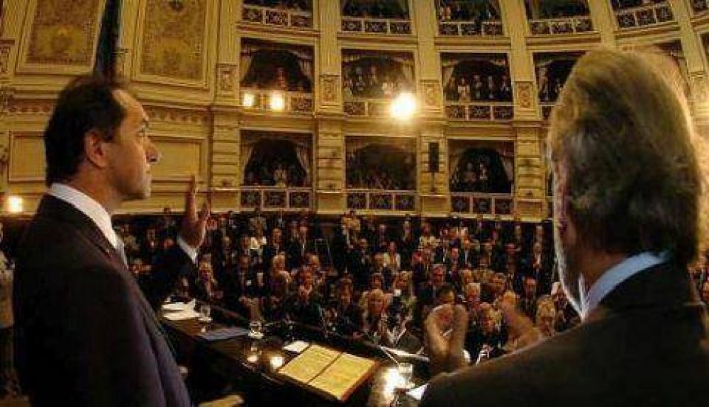 Los desencantos legislativos con Scioli