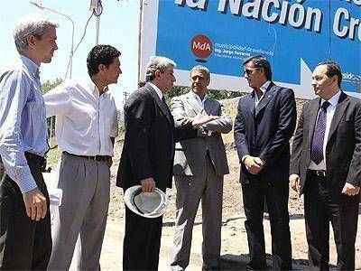  AVELLANEDA | RECORRIDA Ferraresi supervis� obras en estadios
