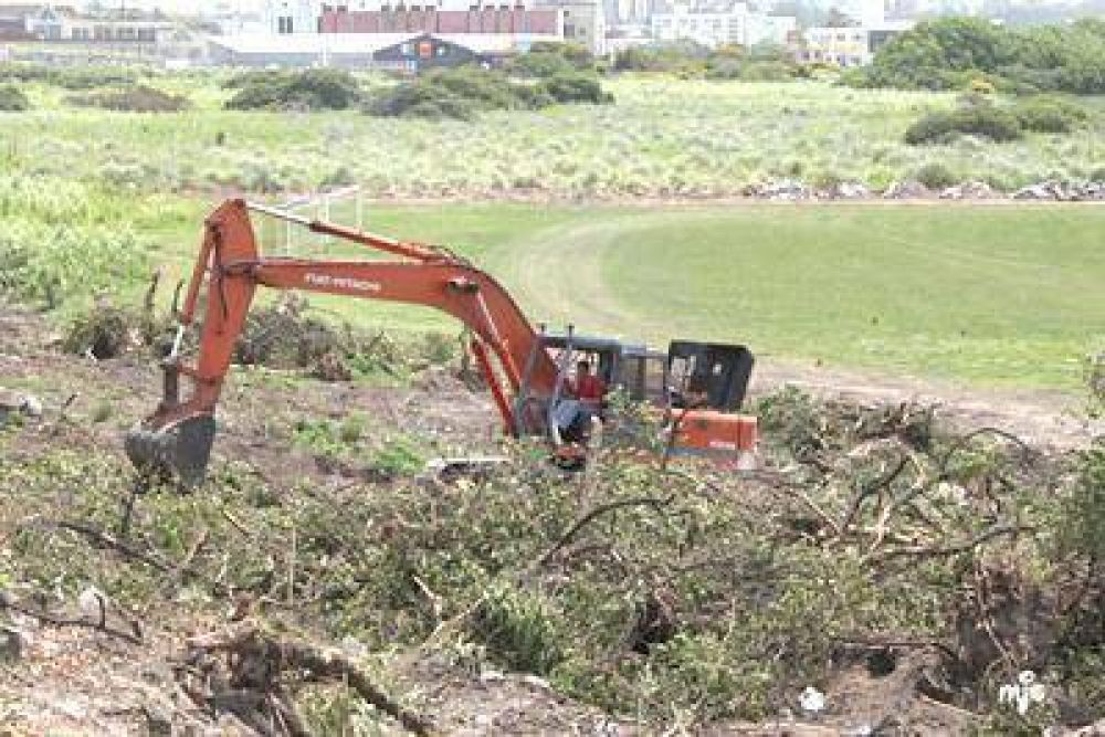 Aldosivi debe paralizar las obras en el predio de Punta Mogotes