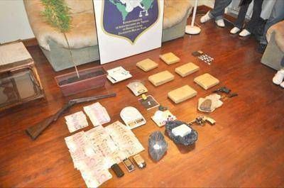 Desbaratan una banda de narcotraficantes: secuestran drogas y hay cinco detenidos