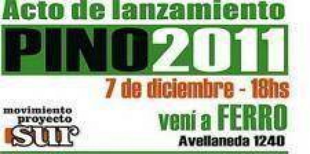 Pino Solanas lanza candidatura presidencial