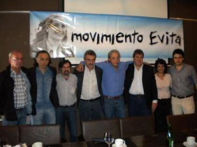 El Movimiento Evita apoya a Rossi