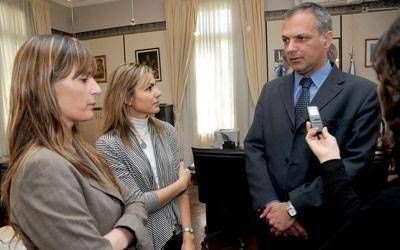 Buzzi mantuvo encuentros con autoridades del Banco Macro