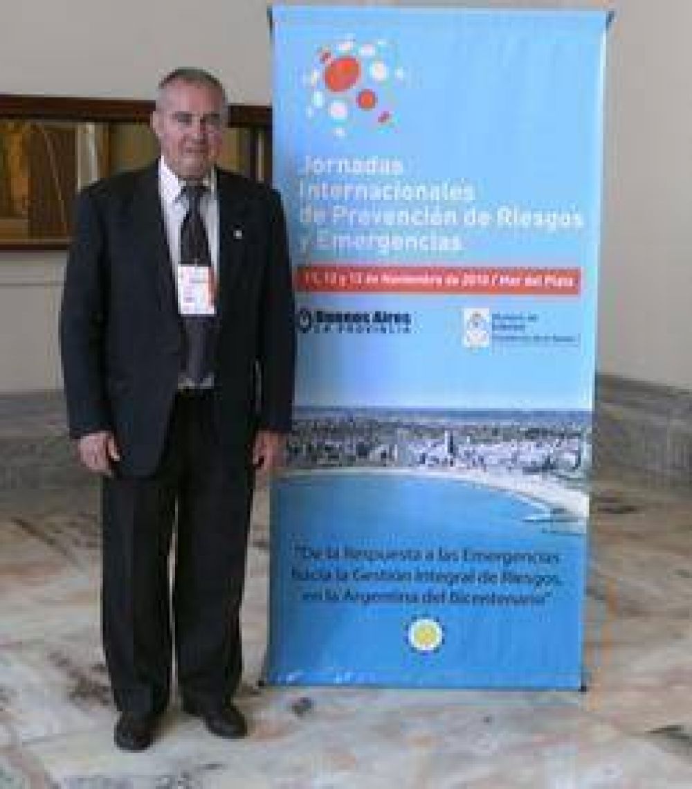 Desarrolladas en Mar del Plata: Campana particip� de las jornadas internacionales de prevenci�n de riesgos y emergencias