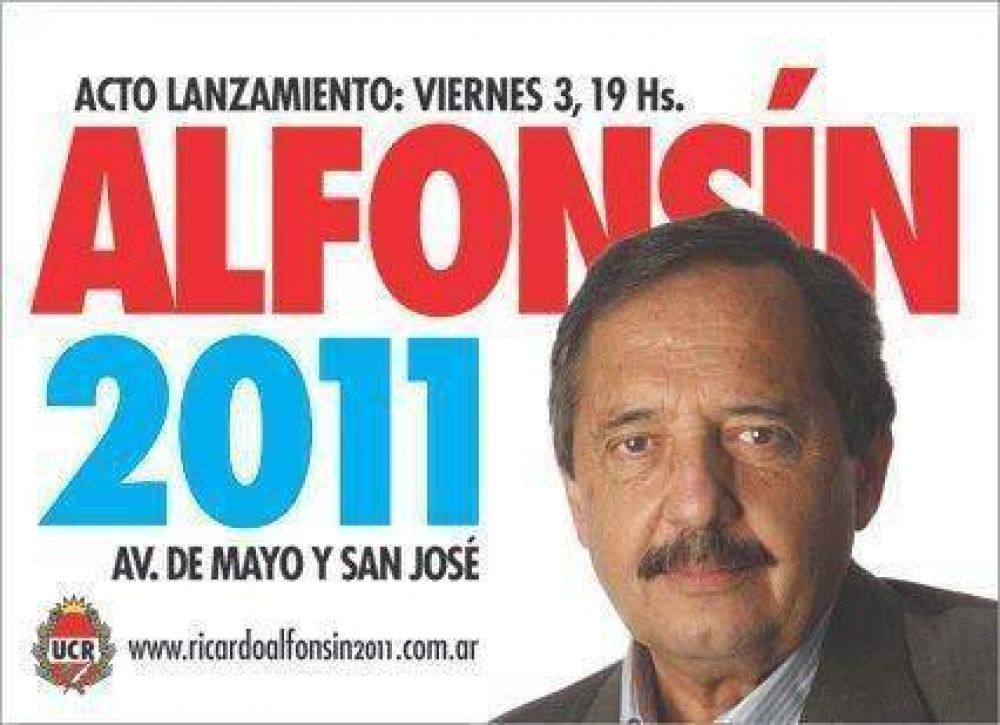 La UCR de Berisso acompa�ar� a Ricardo Alfons�n en el lanzamiento de su candidatura presidencial