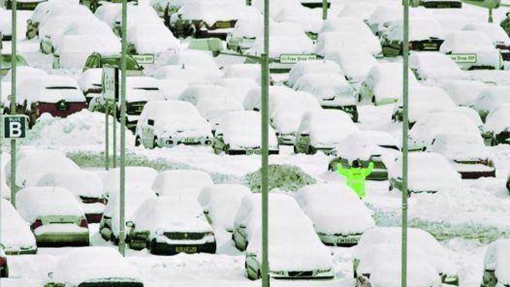 Una ola de fr�o y nieve hace colapsar gran parte de Europa