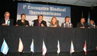 Gerardo Mart�nez presidi� exitoso Primer Encuentro Sindical Iberoamericano