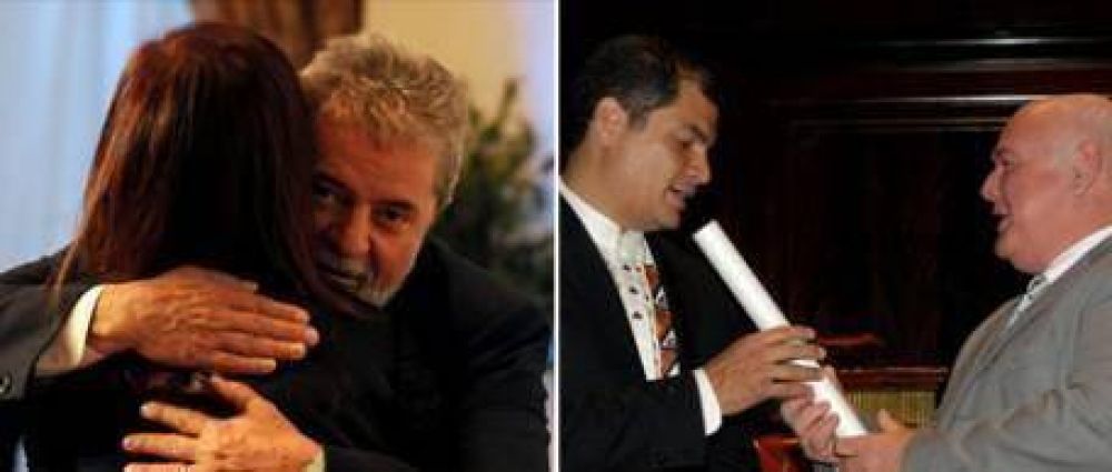 Mientras CFK frena una condena a EEUU, Correa lanza la primera piedra