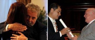 Mientras CFK frena una condena a EEUU, Correa lanza la primera piedra