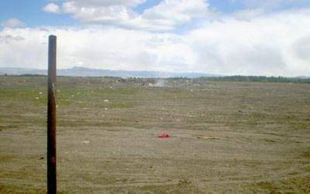 Concluyeron en Sarmiento los trabajos para el ordenamiento y el control del basural