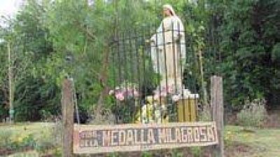 San Miguel - FESTEJO La Virgen ya est� nuevamente en el Corredor Aer�bico