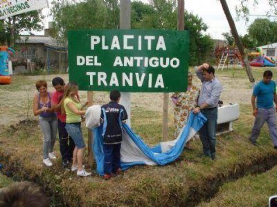 Este s�bado Inauguraron una plaza en 28 y 167