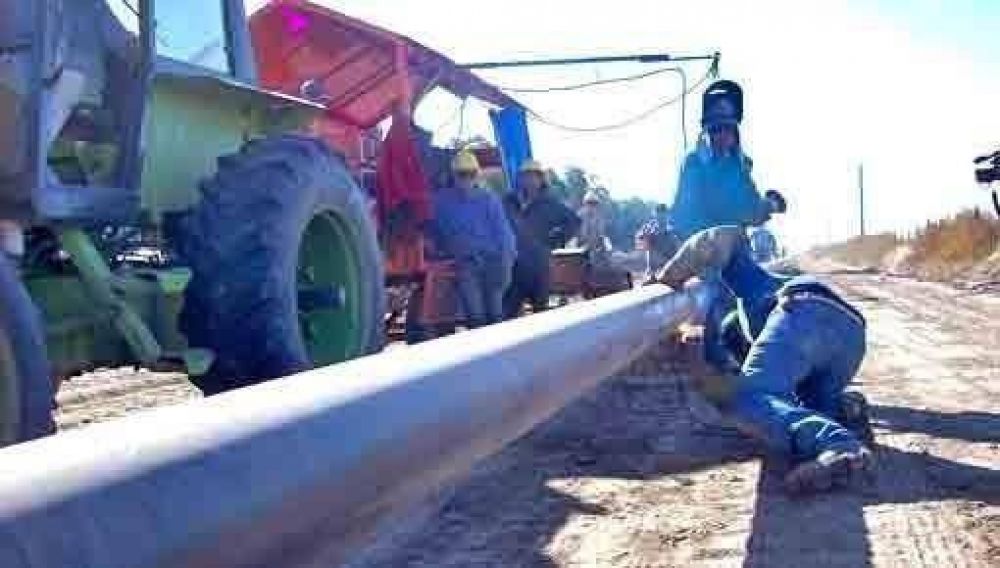 El 21 inician el gasoducto de la Ruta 19