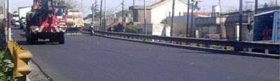 Cierre temporal del Puente Lebensohn en Mor�n