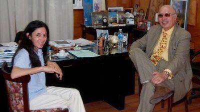 Gorosito y Borrego mantuvieron una reuni�n de trabajo 