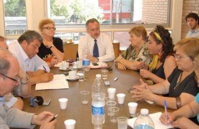 Ampros y ATE acudieron a Diputados para destrabar el conflicto con el Gobierno